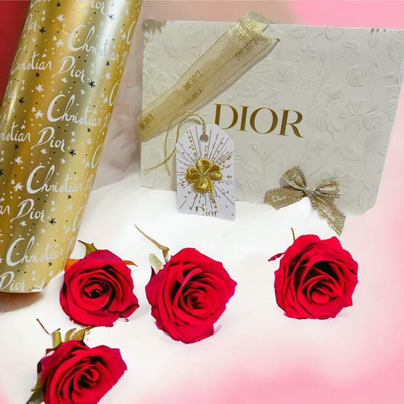 💫 DIOR Double-Sided Wrapping Paper/Gift Bag/Bow/Gift Tag. NEW! - Picture 4 of 16